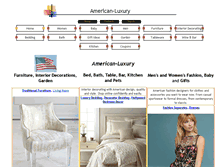 Tablet Screenshot of american-luxury.com